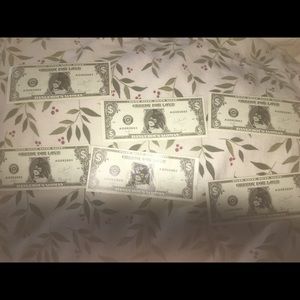 Authentic Ariana Grande Greedy for Love Bills